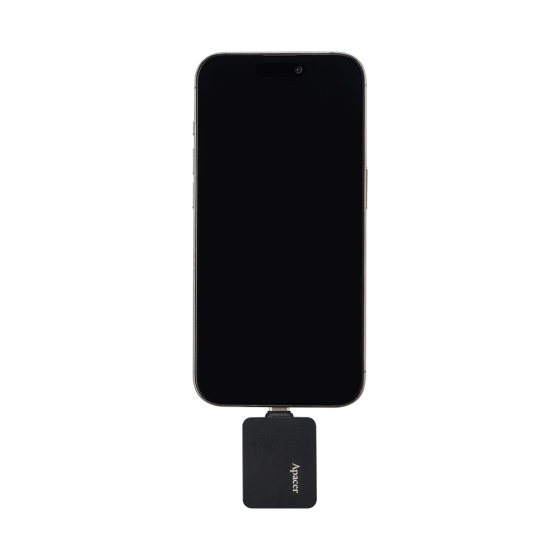 Портативний SSD Apacer AS714 512GB USB 3.2 Gen.2 Read/Write 1000MB/s Black Київ