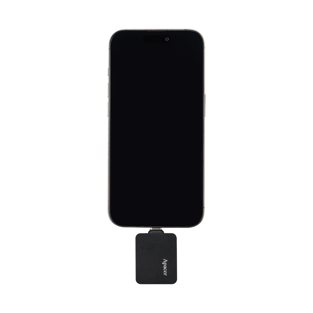 Портативный SSD Apacer AS714 512GB USB 3.2 Gen.2 Read/Write 1000MB/s Black Киев - изображение 5