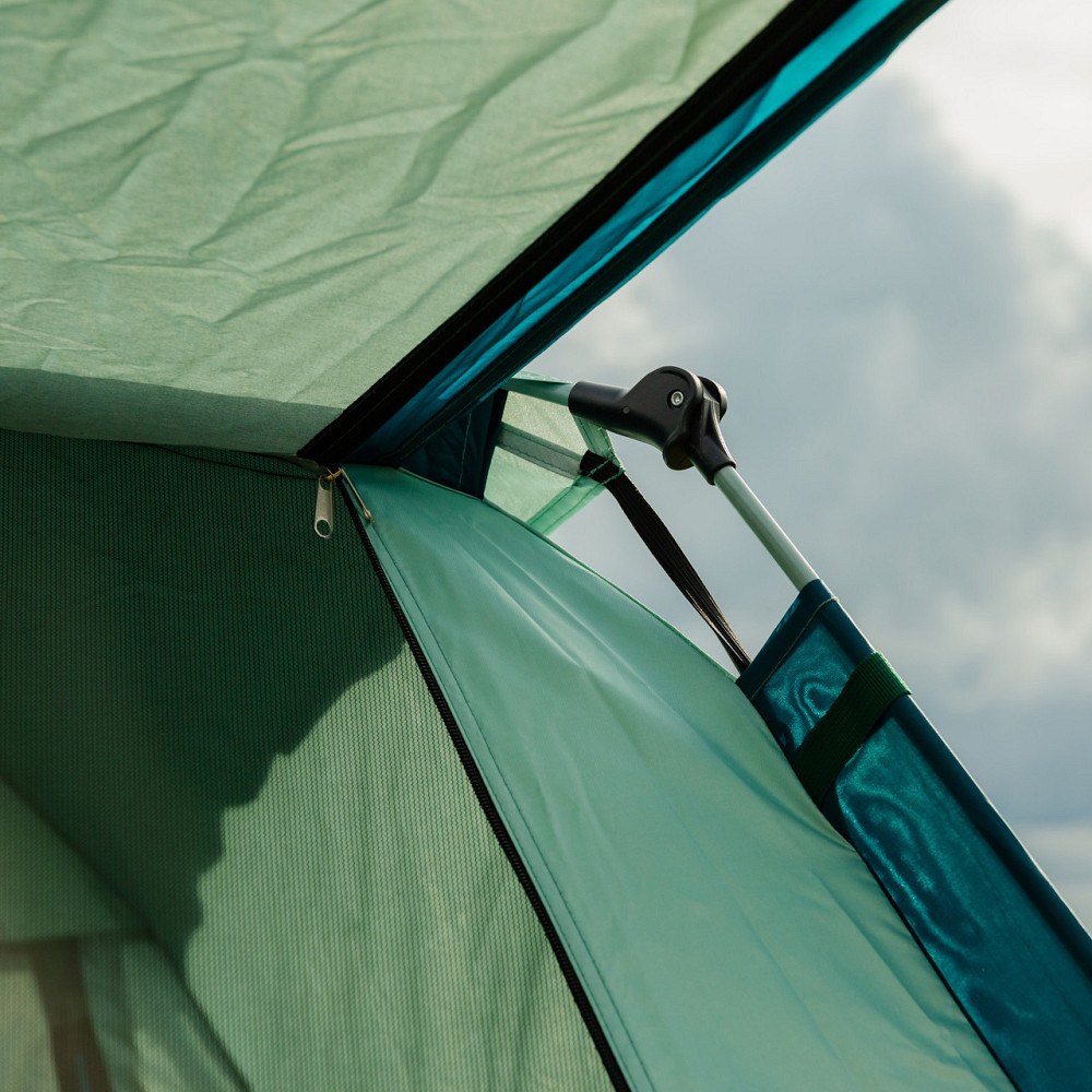 Кемпинговая палатка на 3 человека с тентом, синий цвет Киев - изображение 2