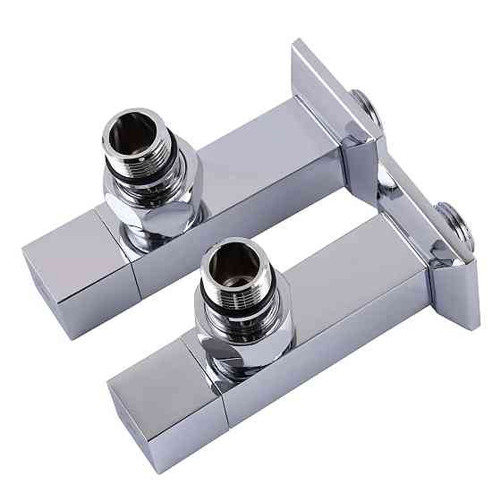 Угловой кран удлиненный Solomon CUBE CHROM 1/2