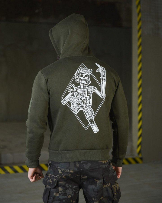 Худії CELEO на флісі олива lencor ВТ3855 Одеса - фото 5