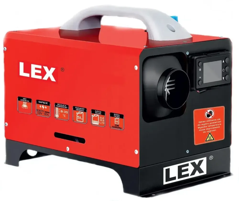 Автономний дизельний обігрівач LEX  12 кВт,Портативний дизельний обігрівач,Webasto 12v diesel ,Нагрівач автономний Львів - фото 3