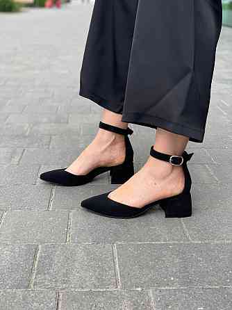 Ando-Borteggi Босоніжки жіночі Ando-Borteggi БСЖ/57 чорні (літо, замша натуральна) (4608) Коломыя