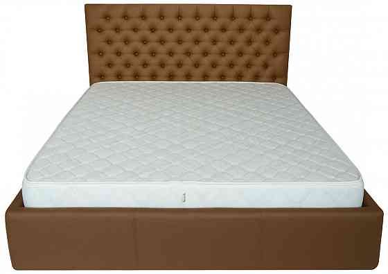 Ліжко Двоспальне Cambridge Comfort 180 х 200 см Fly 2213 A1 З підйомним механізмом та нішою для білизни Світло-коричневий Київ