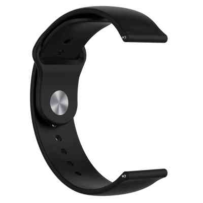 Ремешок для смарт-часов Armorstandart Silicone Watch Strap 20mm Black (ARM60350) Винница