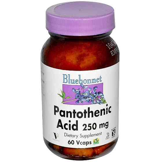 Пантотеновая кислота (Pantothenic acid) 250 мг 60 капсул Киев