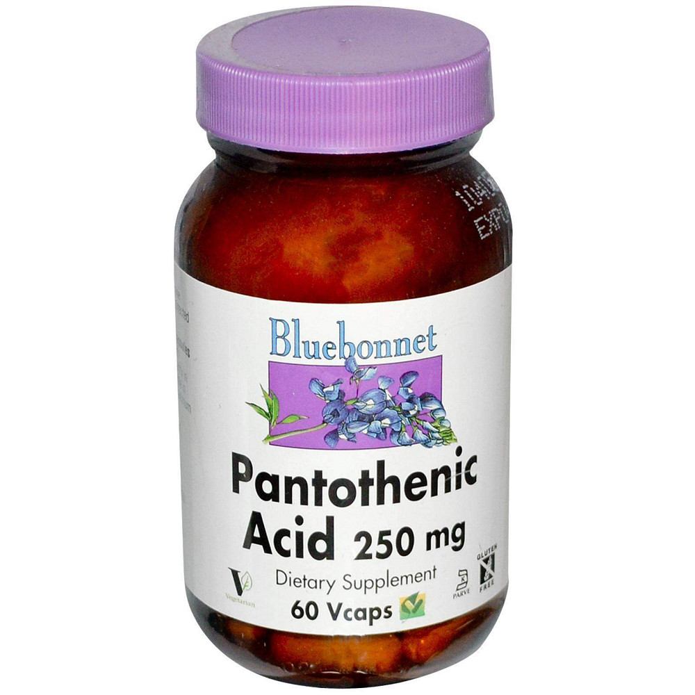 Пантотенова кислота (Pantothenic acid) 250 мг 60 капсул Київ - фото 1