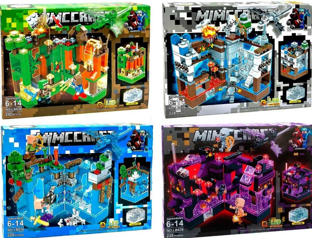 Большой набор Lego MINECRAFT 4 Крепости, 927 деталей. Харьков - изображение 6