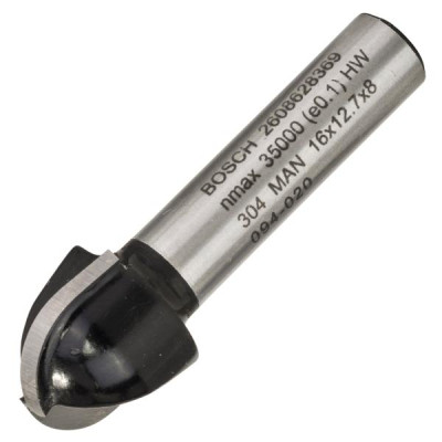 Фреза Bosch Professional галтельная, Std, S8, R8, D16, L12.4 (2.608.628.369) Винница - изображение 1