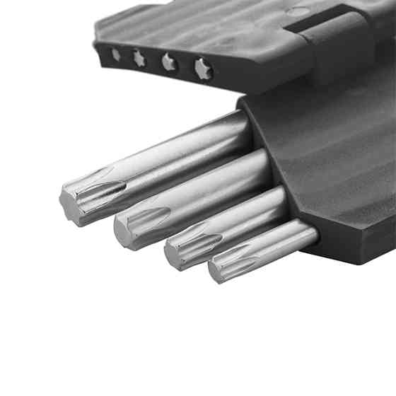 Набір ключів Г-подібних TORX, 9 шт., Т10-Т50, Cr-V Львів