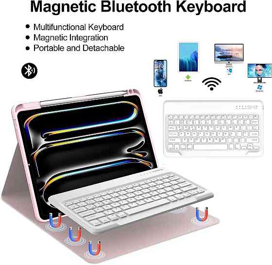 Чохол-клавіатура JADEMALL для iPad Pro 13 (M4) 2024 Київ