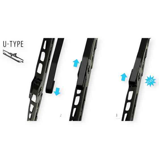 Щітка oximo каркасна 350мм під гак 8,9мм двірника Мукачево