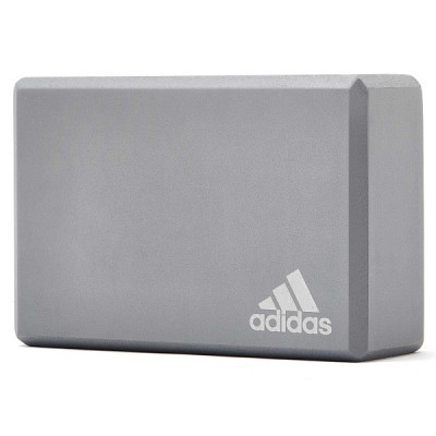 Блок для йоги Adidas Yoga Block ADYG-20100FOAM Уні 22.8x15.2x7.6 см Сірий (885652004121) Вінниця - фото 1