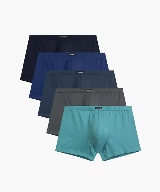 Чоловічі шорти Atlantic, бавовна. Набір 5 шт. 5SMH-002 L Київ - фото 1