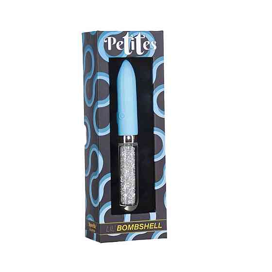 Вібратор Petites Lil’ Bombshell Vibrator - Blue Sex Aura Київ