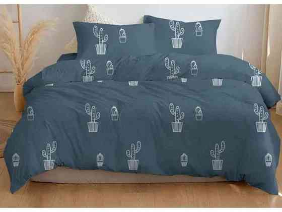 Комплект постельного белья 1,5-х сп (2 нав.70х70) Cactus Бязь GOLD LUX ТМ TIMETOSLEEP Киев