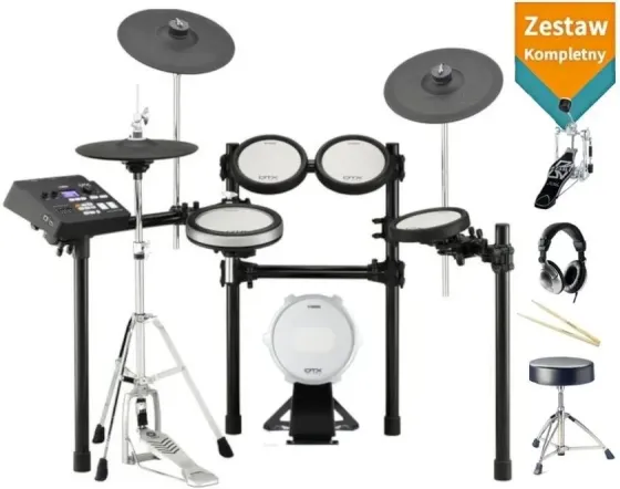 Ударна установка  Yamaha Dtx720 + Stołek Stopa Навушники Pałki Київ