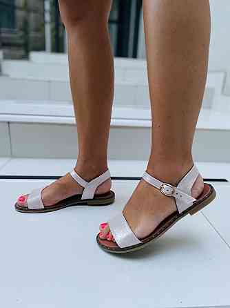 M.KRAFT Босоніжки жіночі M.KRAFT 3227 пудра (літо, шкіра-сатин натуральна) (3394) лише 37р.38р. Коломия