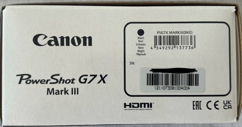 Фотоапарат Canon Powershot G7 X Mark 3 III Black. Киев - изображение 2