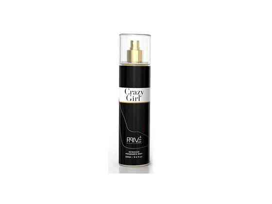 Парфумована вода для тіла 250мл Crazy Girl ТМ Prive Parfums Київ