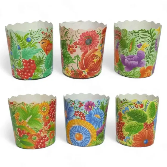 Форма для пасок d70*h85 Петриківка 50 шт(0231264251) Харків