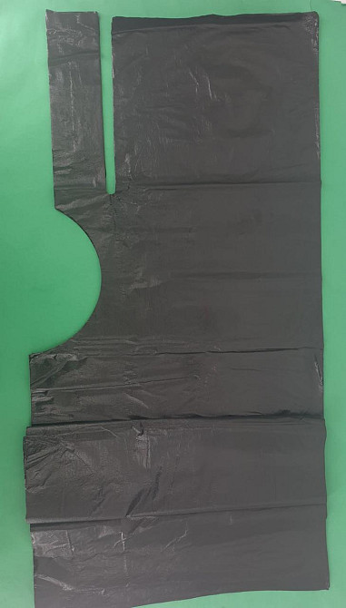 Одноразова накидка перукарня поліетиленова 50шт (1 пач.) Харків - фото 1