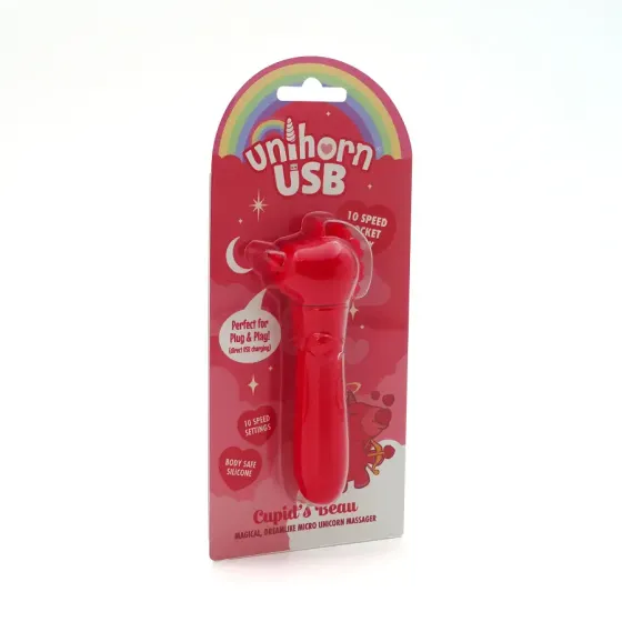 Вибратор-единорожка Unihorn USB Bullet – Cupid's Beau, вибропуля, USB-зарядка, 10 режимов Львов