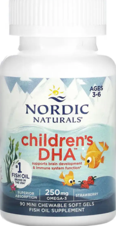 Рыбий жир для детей Nordic Naturals Children's DHA 90 гел капс клубника Киев
