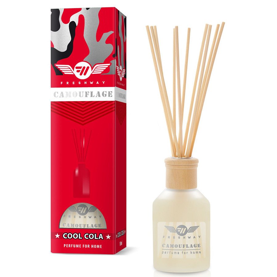 Аромадифузор для дому "Camouflage" Cool Cola (Крута Кола) 100мл FreshWay Київ - фото 1