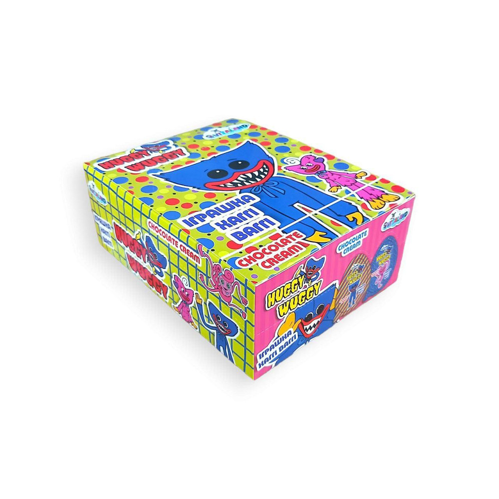 Упаковка яєць із сюрпризом Huggy Wuggy 12 шт. — іграшки-сюрпризи для дітей у яскравому пакованні Харків - фото 3