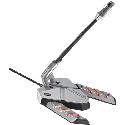 Микрофон Vertux Streamer-3 LED USB Grey (streamer-3.grey) Винница - изображение 1