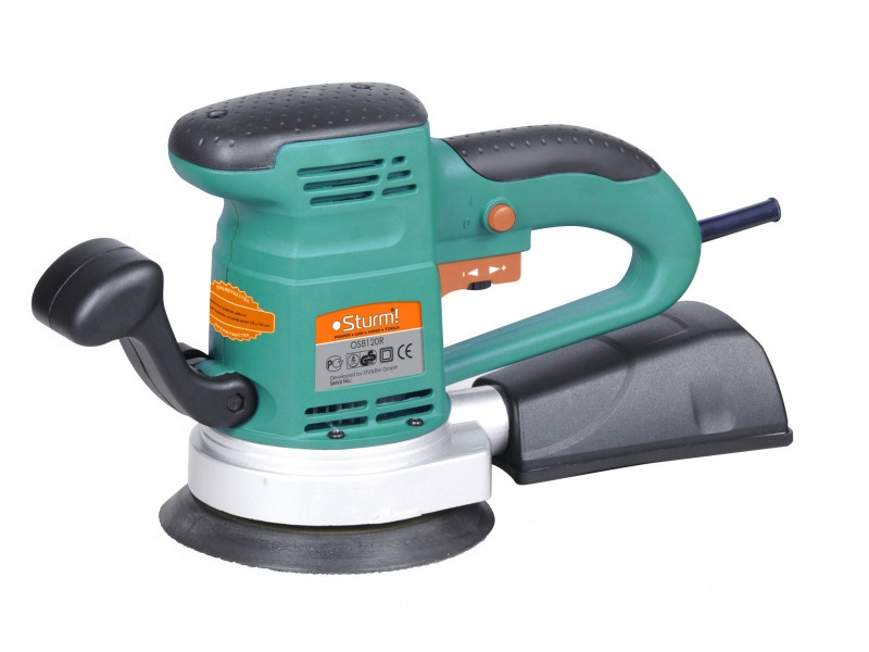 Шлифмашина вибрационная 125/150 мм Sturm 450 Вт OS8120R (читать описание) Ровно - изображение 1