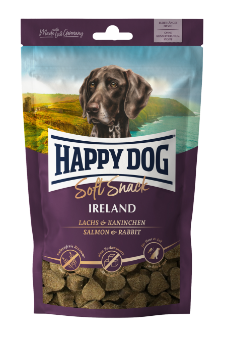 Лакомство Happy Dog Soft Snack Ireland для собак средних и больших пород (лосось/кролик), 100 г Винница - изображение 1