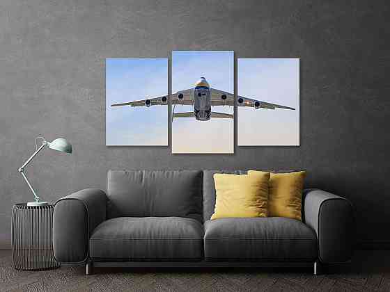 Модульная картина в гостиную / спальню Літак Мрія  Art-697_3 Киев
