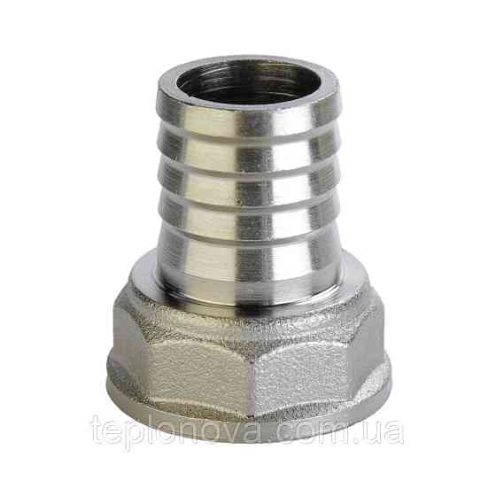 Штуцер нікельований 3/4| ВР х 16мм штампований А2043А (нк) VA Чернівці