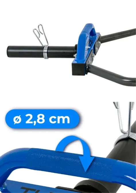 Гриф олимпийский шестигранный 141/50 TRAP BAR THUNDER Киев - изображение 4