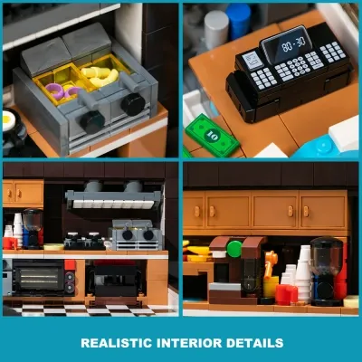 Конструктор Pantasy Original - Joyside Series Ретро-фудтрак (85011) Винница