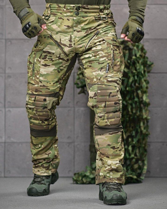 Штурмовые тактические штаны tomahawk tactical мультикам  ВТ6740 Одесса - изображение 14