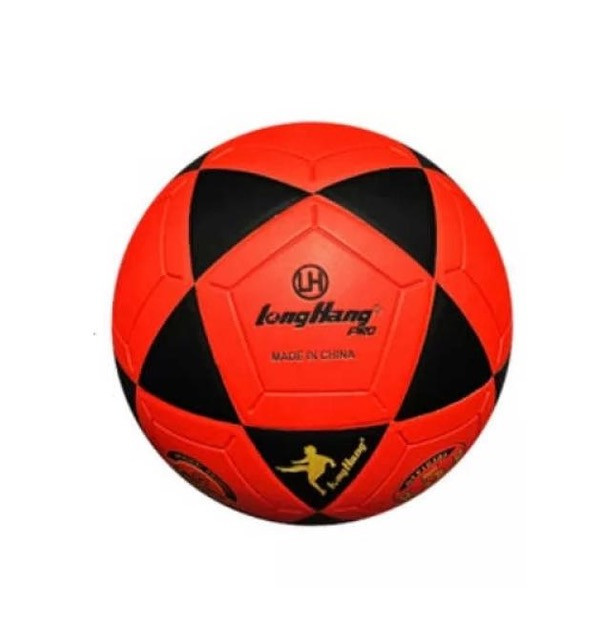 Футбольний м'яч Long Hang р.5 Вишнёвое - изображение 1