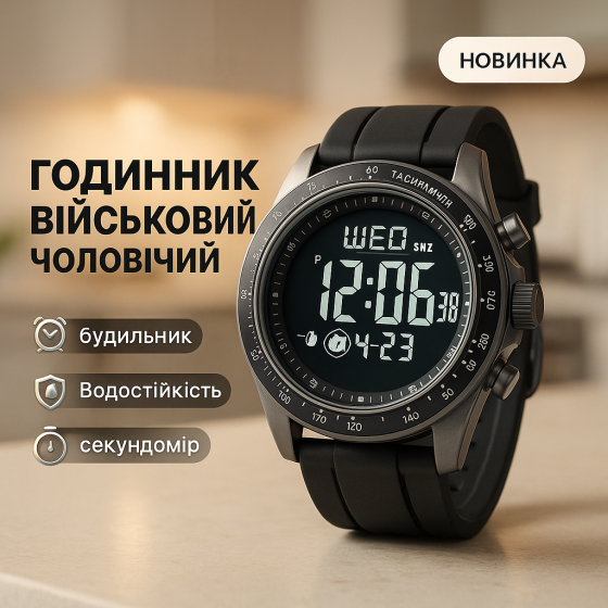 Мужские тактические военные часы, Защитные тактические часы Электронные спортивные JF-58 Львов