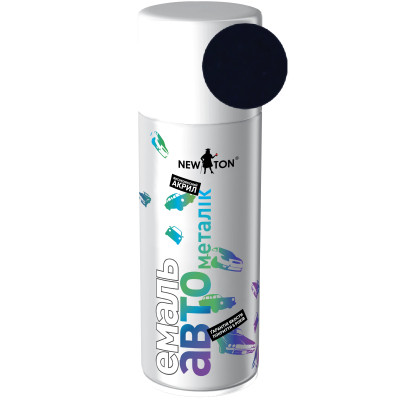 Аерозольна фарба для автомобіля New Ton 499 мет. рив'єра 400 мл (000000515) Вінниця - фото 1