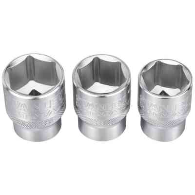 Набор головок Stanley торцевых 1/2" Maxi Drive, с шестигранным профилем, 3 шт: 21, 22, 24 мм. (FMMT17095-0) Винница