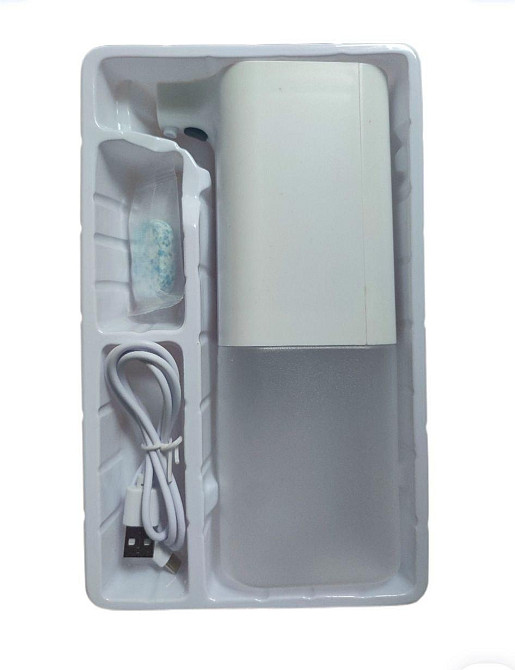 Безконтактний дозатор для мила SMART 350 мл білий Київ - фото 3