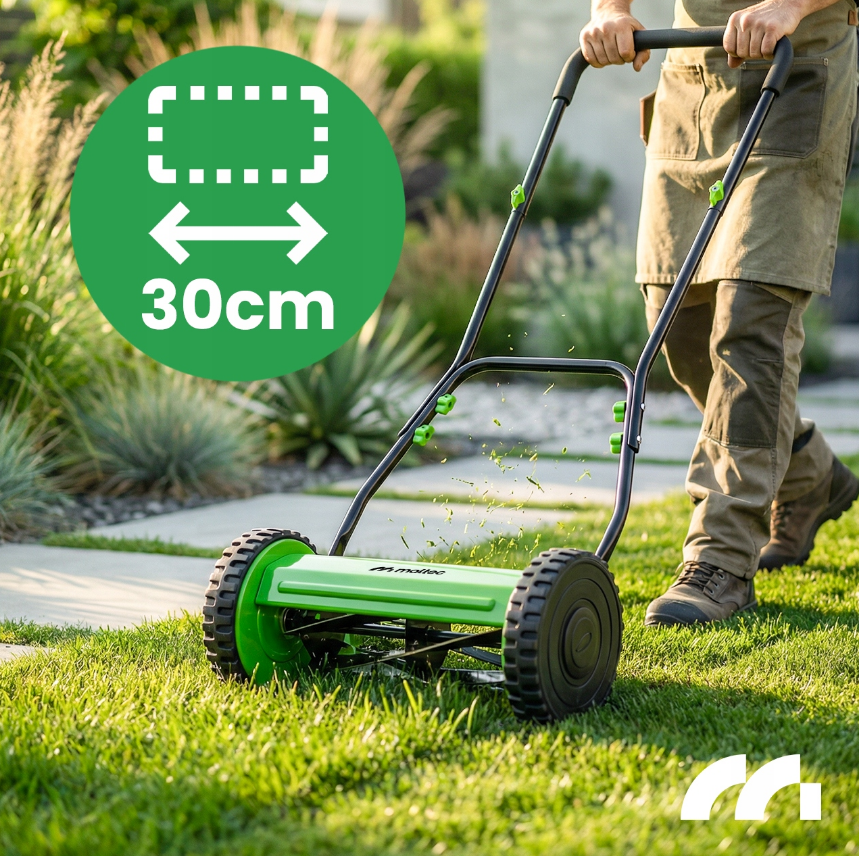 Ручна барабанна косарка з кошиком 22л 30см Maltec (Польща) Київ - фото 4