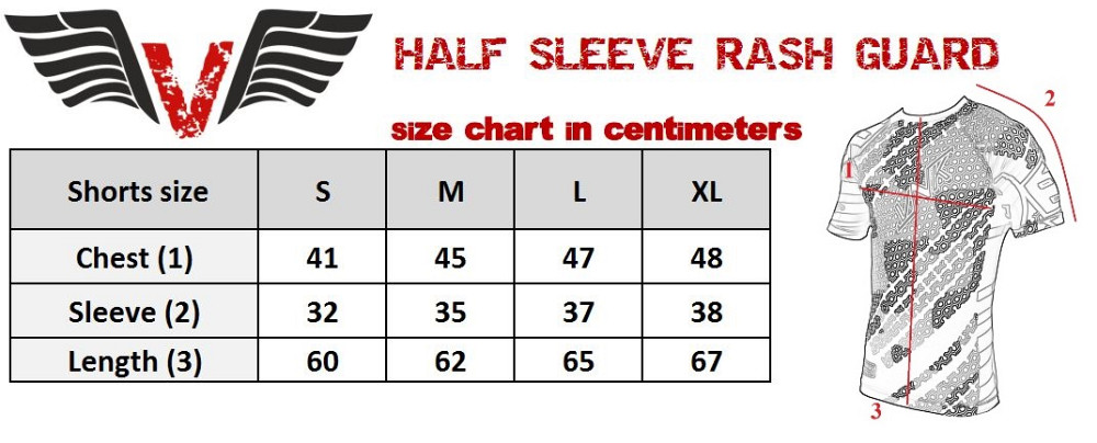 Рашгард з коротким рукавом VNK Contact Red L Каменское - изображение 8