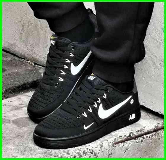 Кросівки Nike Force Чорні Жіночі Форси Найк (розміри: 40,41,42,43) Дніпро