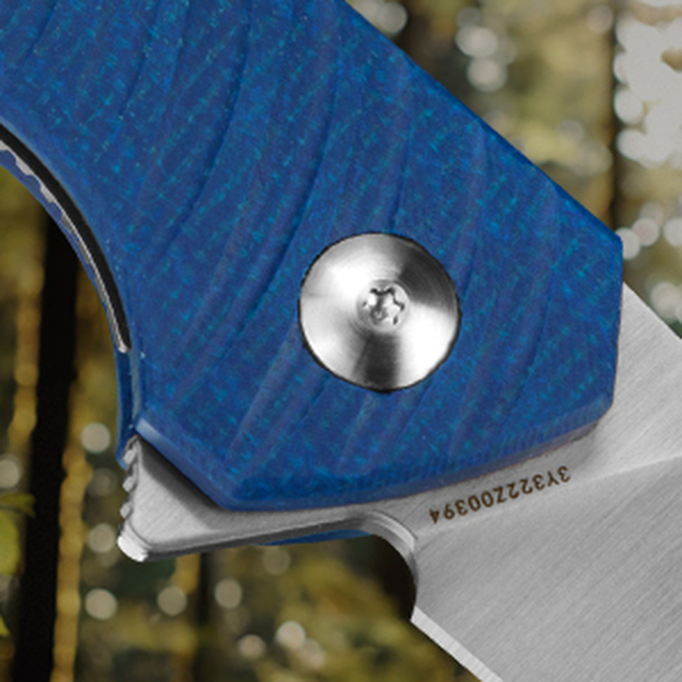 Ніж складаний туристичний Ruike P122-ME, (9.2 см) 14C28N / мікарта синій Київ - фото 14