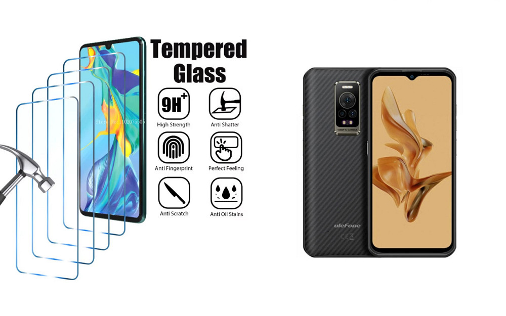 Защитное стекло ArmorGlass для Ulefone Armor 17 Pro – устойчивое к царапинам и ударам Киев - изображение 1