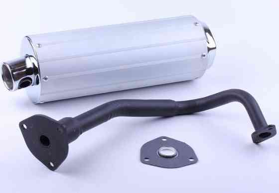 Глушитель в комплекте - скутер 4 т 50 Мукачево