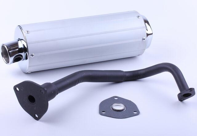 Глушитель в комплекте - скутер 4 т 50 Мукачево - изображение 1